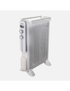 Radiador Mica Caicos 2000w 4 Elem Blanco/gris 3potencias Antivuelco, 2