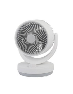 Ventilador Sobremesa Blanco/gris Lagos 3velocidades 35w 3aspas Orien
