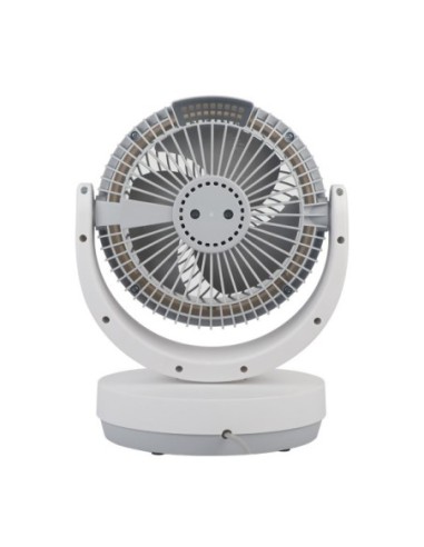 Ventilador Sobremesa Blanco/gris Lagos 3velocidades 35w 3aspas Orien