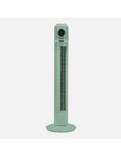 Ventilador Torre Artico Verde 45w 3velocidades C/remoto Y Temporizad 2