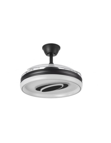 Ventilador Dc Maracana 57w Negro 3asp.107d 5980lm 3000-4500-6500k Re