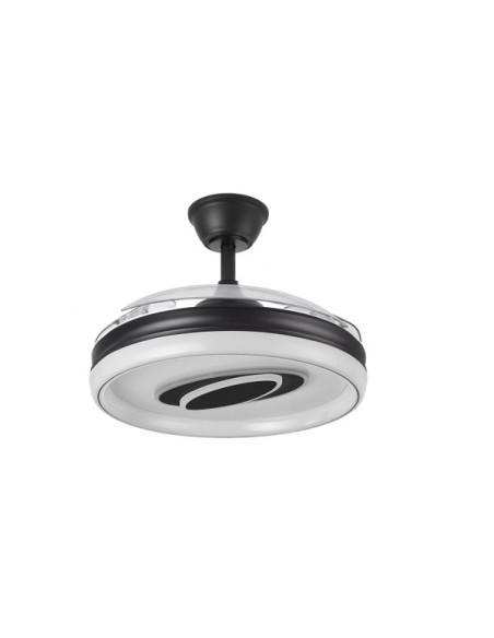 Ventilador Dc Maracana 57w Negro 3asp.107d 5980lm 3000-4500-6500k Re