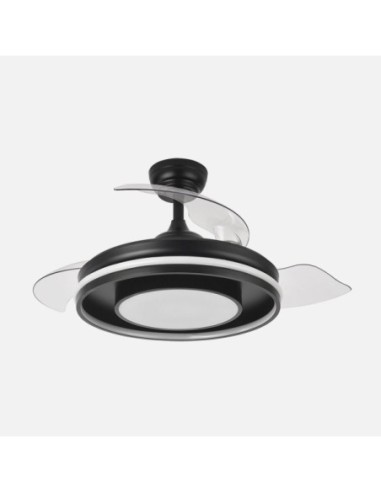 Ventilador Dc Pitufo 57w Nergro 3asp107d 3990lm Rgb +3000-4500-6500k