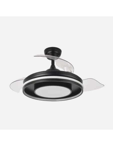 Ventilador Dc Pitufo 57w Nergro 3asp107d 3990lm Rgb +3000-4500-6500k