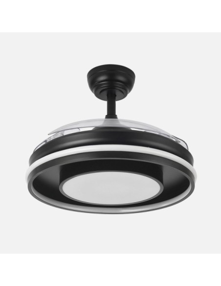 Ventilador Dc Pitufo 57w Nergro 3asp107d 3990lm Rgb +3000-4500-6500k