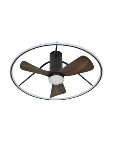 Ventilador Dc Oporto 56w Neg/marr 3asp.84d 5600lm 3000-4000-6000k 6v