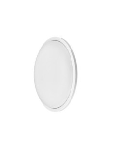 Aplique 12w 6500k Pirineo Redondo Blanco Ip54 1176lm 16,5x16,5x5,5cm