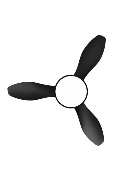 Ventilador Dc 48+7w Mandala Negro 3asp 120d 4080l 3000-4500-6500k+rg