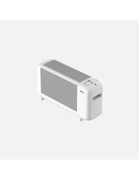 Radiador De Mica Pinsapo 1000w Blanco 2pot Antivuelco Luz Ind.protec
