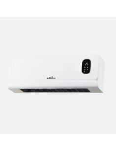 Split Ceramico Ptc Taxus 2000w Blanco 2potencias Display  Remoto Tem
