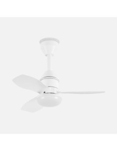 Ventilador Dc Asaf 20w 2100lm Blanco 3aspas 62d 3000 K-4200k-6500k R