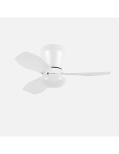Ventilador Dc Cain 15w 1800lm Blanco 3aspas 62d 3000k-4200k-6500k Re