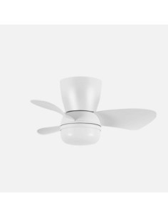 Ventilador Dc Enoc 15w 1800lm Blanco 3asp 58d 3000K-4200k-6500k Regu