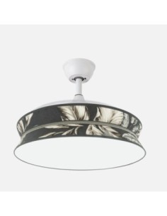 Ventil Decor 72w Blanco/estampado Oscuro 108d 3asp  7200lm 3000-4000 2
