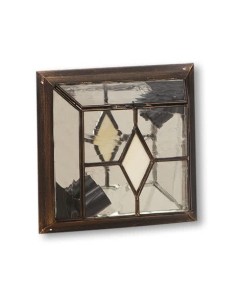 Plafon Pequeño Califa 1xe27 Oro Viejo/Beis 10x25x25 Cm Fabrilamp | D
