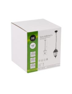 Colgante Exterior Albahaca 1xe27 Oro Viejo Ip44 Policarbonato Regx15 2