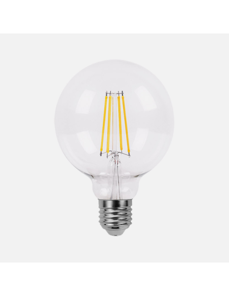 Bombilla Filamento Globo 12x8d 8w Clara E27 880lm 2700k Fabrilamp | 