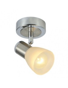 Foco Cholo 1xe14 Cromo/niquel  14x8,5x11,5 Cm Fabrilamp | Decoración 2