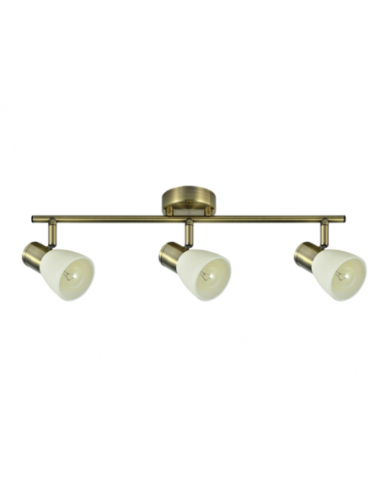 Regleta Cholo 3xe14 Cuero  16x48,5x8,5 Cm Fabrilamp | Decoración Ley