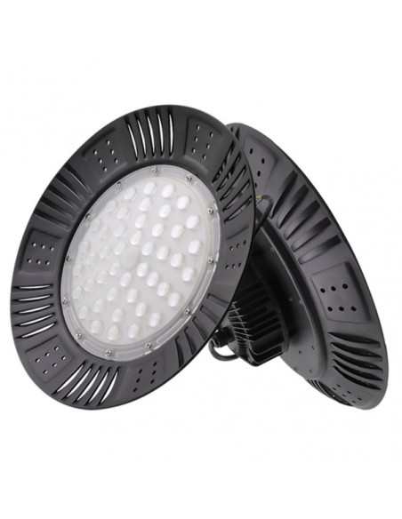 Campana Industrial Granito 150w 6500k Negro 16500lm 11x35x35 Cm Fabr