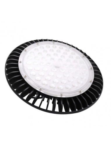 Campana Monzonita 150w 6500k Negro 16500lm Ip65 Led Smd 12,5x30x30 C