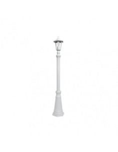 Farola Exterior Aluminio Auriga 1xe27 Blanco Ip44 220x20x20 Cm  Regu 2