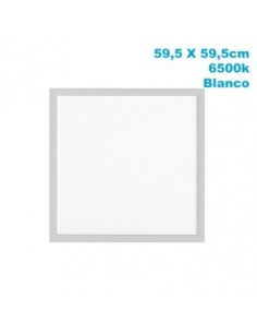 Panel Led 48w 6500k Lino Blanco 4800lm  1x59,5x59,5 Cm Corte 59x59 C 2