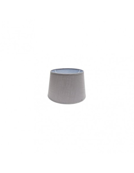 Pantalla Agueda E27 Gris 15dx12dx13h Conica Abierta Fabrilamp | Deco