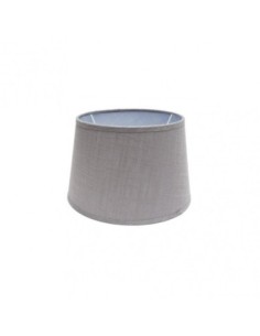 Pantalla Agueda E27 Gris 25dx20dx15h Conica Abierta Fabrilamp | Deco