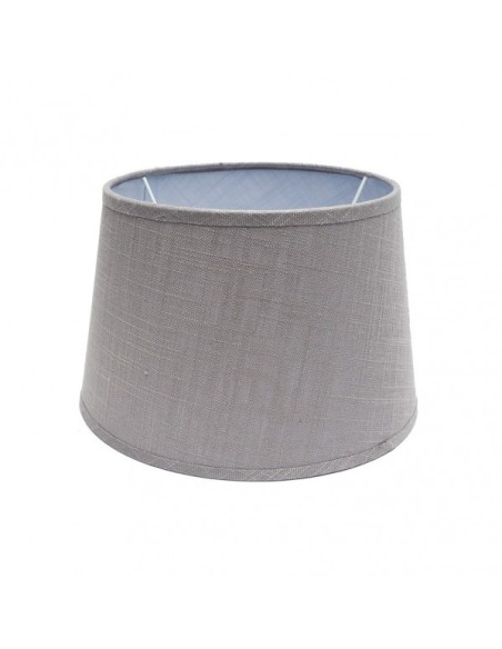 Pantalla Agueda E27 Gris 35dx25dx20h Conica Abierta Fabrilamp | Deco