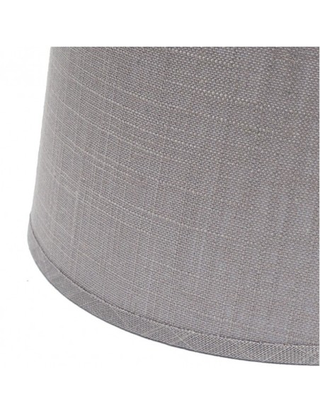 Pantalla Agueda E27 Gris 35dx25dx20h Conica Abierta Fabrilamp | Deco