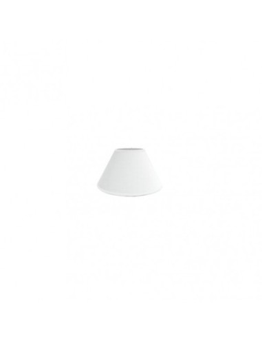 Pantalla Clara Pinza Blanca 14dx8dx9,5h Conica Cerrada Fabrilamp | D