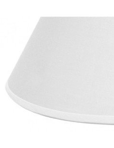 Pantalla Clara Pinza Blanca 14dx8dx9,5h Conica Cerrada Fabrilamp | D 2