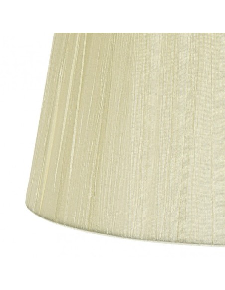 Pantalla Laura Pinza Beis 10dx8dx8h Conica Abierta Fabrilamp | Decor