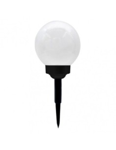 Pincho Ext. Solar  5000k 50lm Kira Negro C/sensor Crepuscular  Ip65 