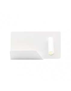 Aplique 3w 4000k Miguel Angel Dcho Blanco C/usb Y  Estante 150lm 16x 2