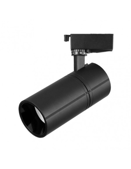 Foco Carril 20w 2700k Anzo Negro 1800lm 36º Orientable 330º Regx18x6