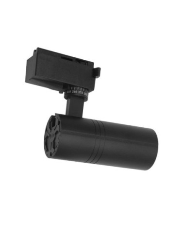 Foco Carril 20w 2700k Anzo Negro 1800lm 36º Orientable 330º Regx18x6
