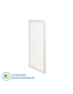Panel Llano 36w 3000k-4000k-6500k 3,8x30x60 Cm Blanco 3600lm Fabrila
