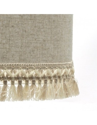 Pie Salon Vera 1xe27 Blanco/beis 163x40x40 Cm Fabrilamp | Decoración
