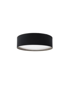 Plafon 72w Tania Negro/madera Gris 14x50x50 Cm 5616lm 3000k,4000k,65