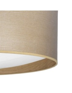 Plafon 72w Tania Madera Clara 14x50x50 Cm 5616lm 3000k,4000k,6500k F 2