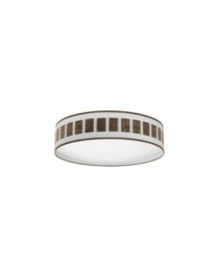 Plafon 72w Ivanna Blanco-madera Oscura 5616lm 3000k,4000k,6500k 14x5