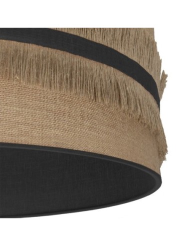 Pie Salon Natalia 1xe27 Negro/saco-negro 164x40x40 Cm Fabrilamp | De