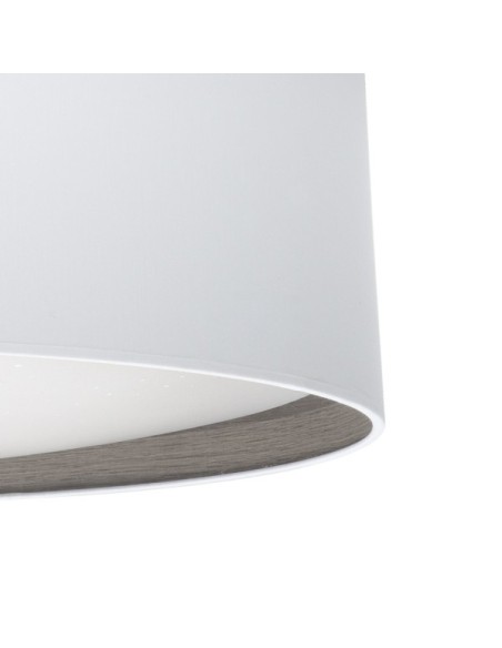 Plafon 96w Tatiana Blanco/mad.Gris 3000-4000-6500k 14x60x60 Cm 7488l