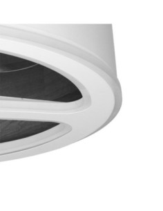 Ventilador Dc Tatiana 110w Blanco/mad.Negra 3 Aspas 62d 3000-4000-60 2
