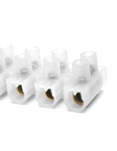 Regleta Ficha De Empalme 5a/6mm2 Pe Semitransparente 12 Fichas Flexi 2