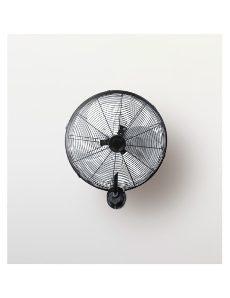 Ventilador Pared Arrecife 90w Negro/plata 45d  3 Velocidades Orienta