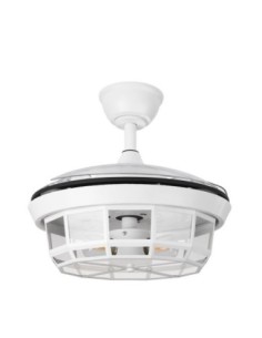 Ventilador Dc Tornado Mini Blanco 3xe27 91d 3aspas Desplegables 6vel 2