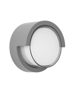 Aplique Exterior 12w 3000k Bejel Gris Ip65 17x17x10,2 Cm 600lm Fabri